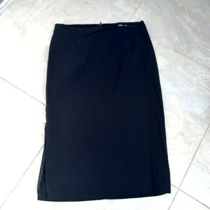 3B vtg black pencil skirt size 9